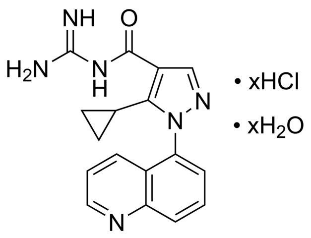 Zoniporide hydrochloride hydrate