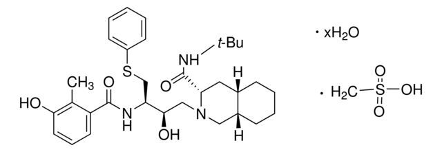 Nelfinavir mesylate hydrate