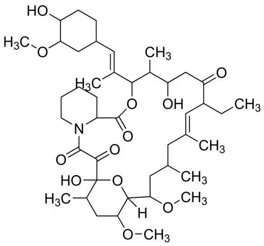 Ascomycin from Streptomyces hygroscopicus var. ascomyceticus