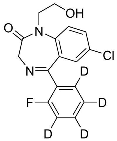 2-Hydroxyethylflurazepam-d4 solution