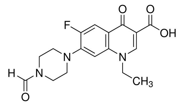 1-Ethyl-6-fluoro-7-(4-formylpiperazin-1-yl)-4-oxo-1,4-dihydroquinoline-3-carboxylic acid