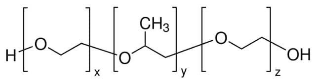 Poly(ethylene glycol)-block-poly(propylene glycol)-block-poly(ethylene glycol)