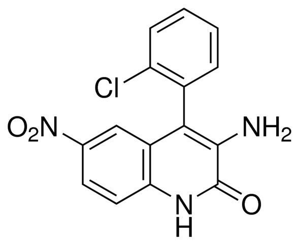 3-Amino-4-(2-chlorophenyl)-6-nitroquinolin-2(1H)-one