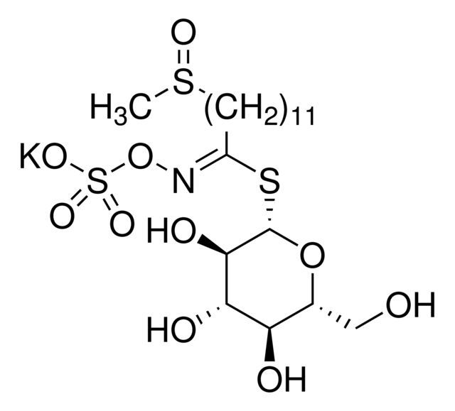 11-Methylsulfinylundecylglucosinolate potassium salt