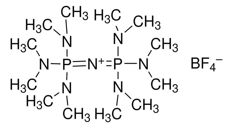 1,1,1,3,3,3-Hexakis(dimethylamino)diphosphazenium tetrafluoroborate