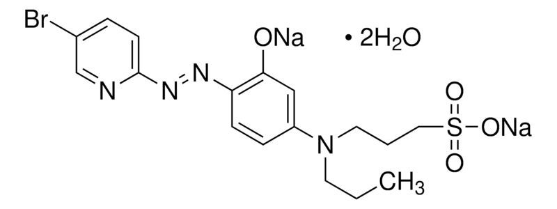 2-(5-Bromo-2-pyridylazo)-5-[N-propyl-N-(3-sulfopropyl)amino]phenol disodium salt dihydrate