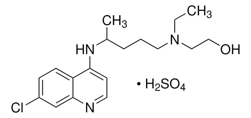 2-[4-[(7-Chloro-4-quinolinyl)amino]pentyl] amino ethanol