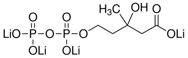 (±)-Mevalonic acid 5-pyrophosphate tetralithium salt