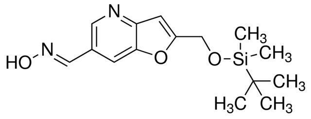 (E)-2-((tert-Butyldimethylsilyloxy)methyl)furo[3,2-b]pyridine-6-carbaldehyde oxime