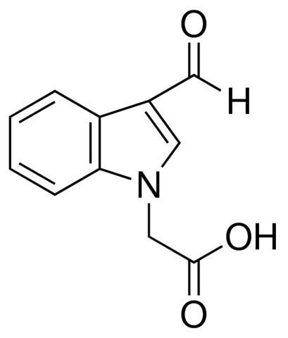 (3-Formyl-1-indolyl)acetic acid