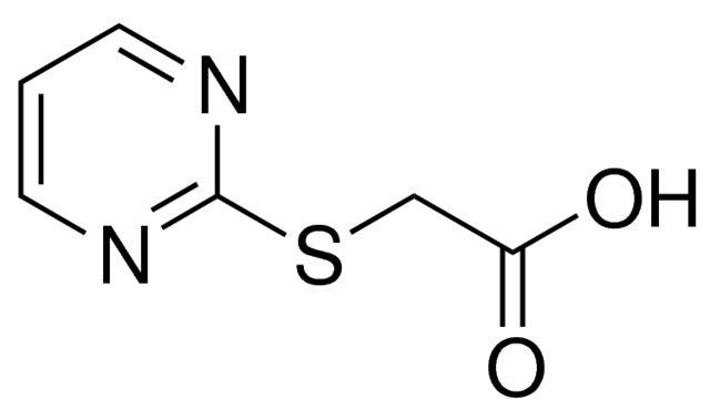 (2-Pyrimidylthio)acetic acid