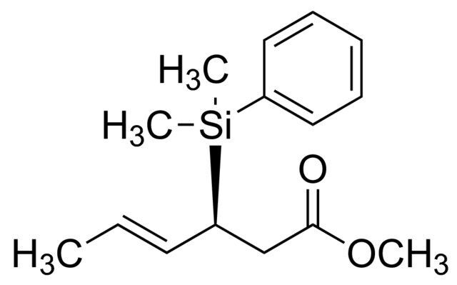 (3S,4E)-Methyl 3-(dimethylphenylsilyl)-4-hexenoate