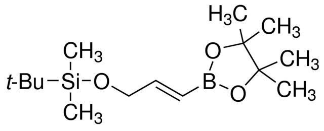 (E)-3-(tert-Butyldimethylsilyloxy)propene-1-yl-boronic acid pinacol ester