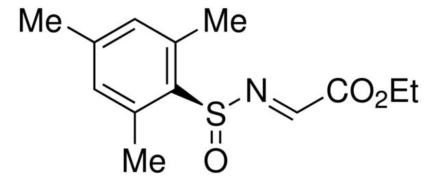 Ethyl (S,E)-2-((mesitylsulfinyl)imino)acetate