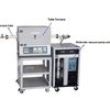 Low Vacuum Laboratory Mini CVD Tube Furnace with Three Gas Channels