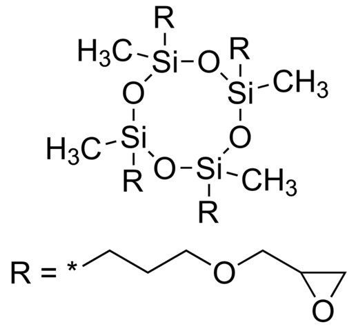 2,4,6,8-Tetramethyl-2,4,6,8-tetrakis(propyl glycidyl ether)cyclotetrasiloxane