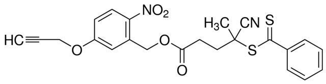 2-Nitro-5-(2-propynyloxy)benzyl 4-cyano-4-(phenylcarbonothioylthio)pentanoate