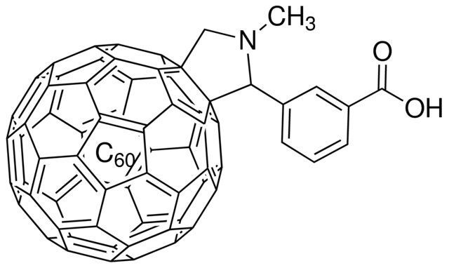 4-(1′,5′-Dihydro-1′-methyl-2′H-[5,6]fullereno-C60-Ih-[1,9-c]pyrrol-2′-yl)benzoic acid