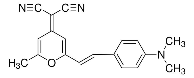 4-(Dicyanomethylene)-2-methyl-6-(4-dimethylaminostyryl)-4H-pyran