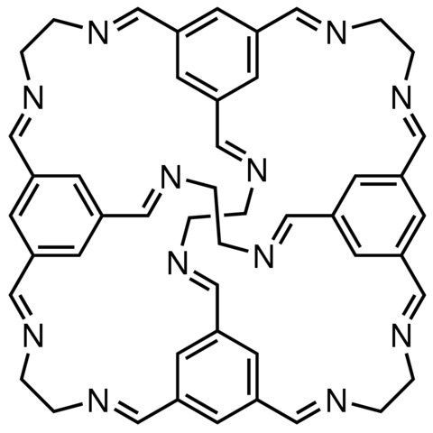 Ethane diamine cycloimine organic cage