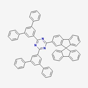 2-(4,6-bis-[3,1&#039;;5,1”]-terphen-1-yl)-1,3,5- triazin-2-yl)-spiro-9,9&#039;-bifluorene