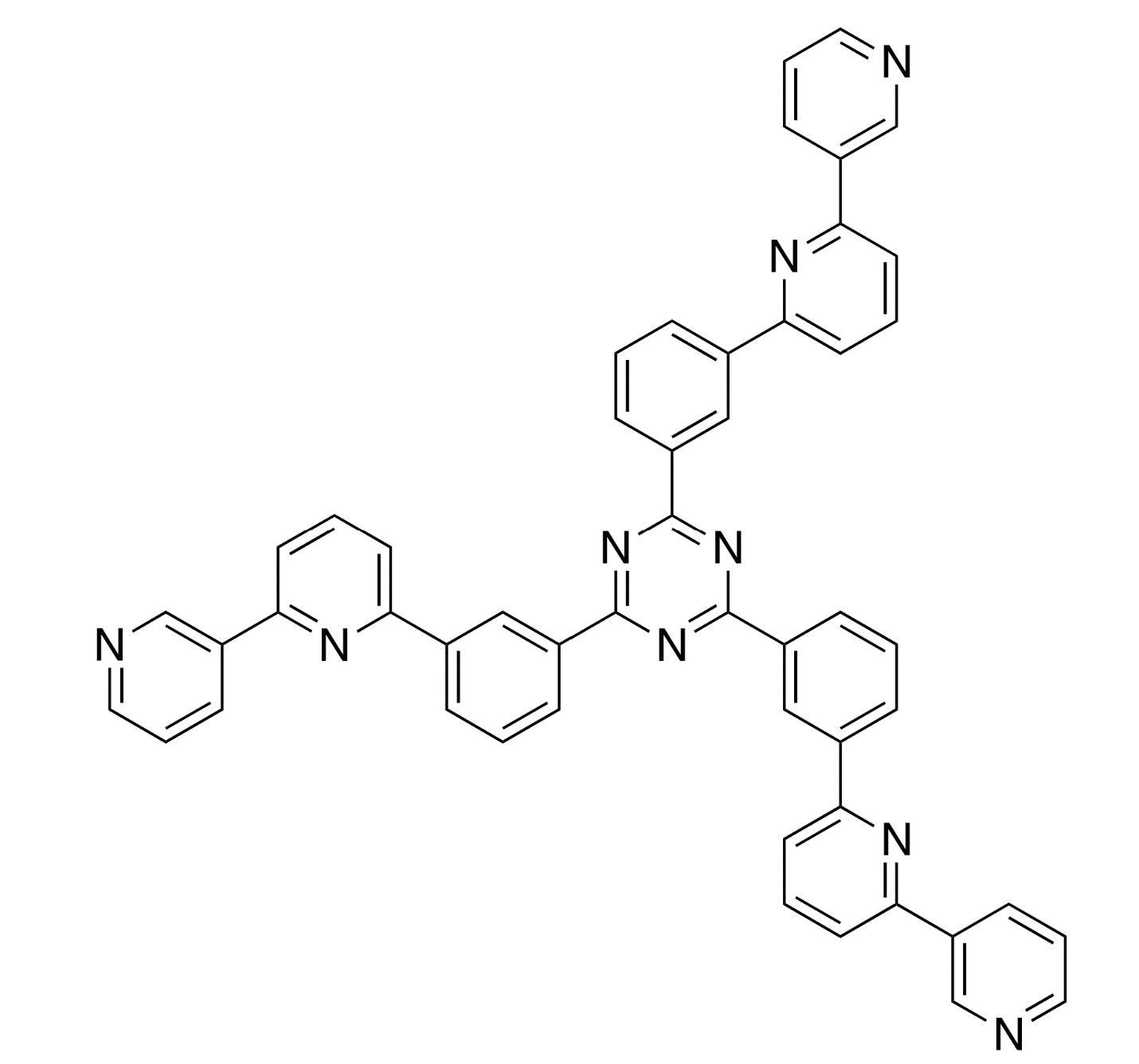 2,4,6-Tris(3-([2,3&#039;-bipyridin]-6-yl)phenyl)-1,3,5-triazine