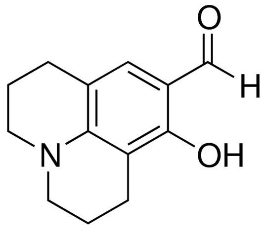 2,3,6,7-Tetrahydro-8-hydroxy-1H,5H-benzo[ij]quinolizine-9-carboxaldehyde