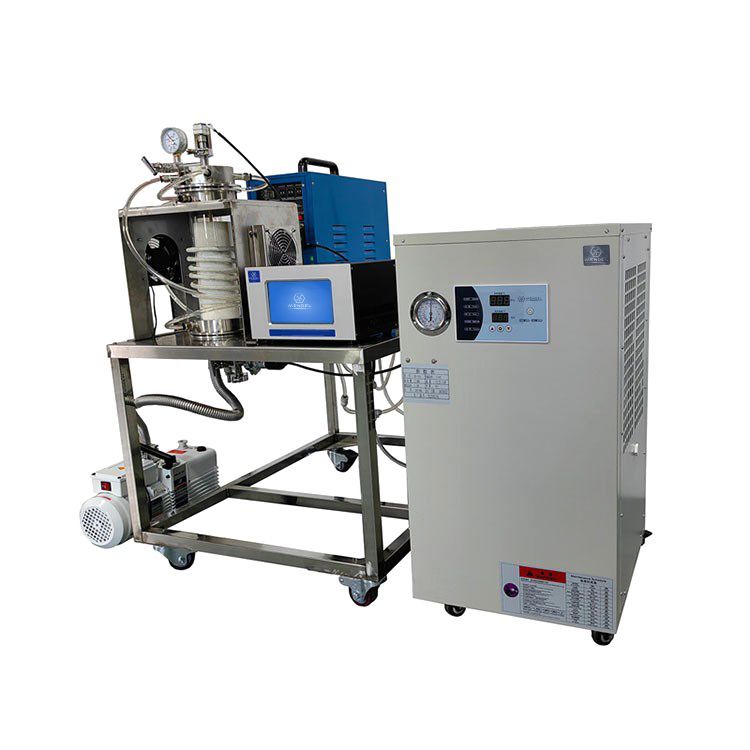 Small program-controlled induction melting furnace