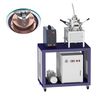 Non-self-consuming metal melting suction casting furnace