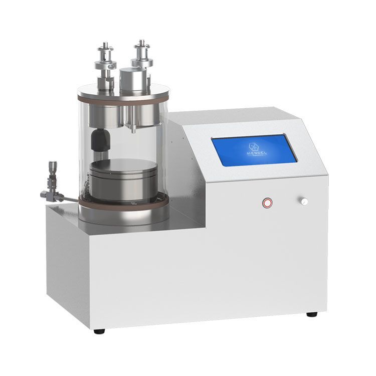 Dual heads plasma sputtering coater with rotary heating sample stage PSP180G-2TA-RSH
