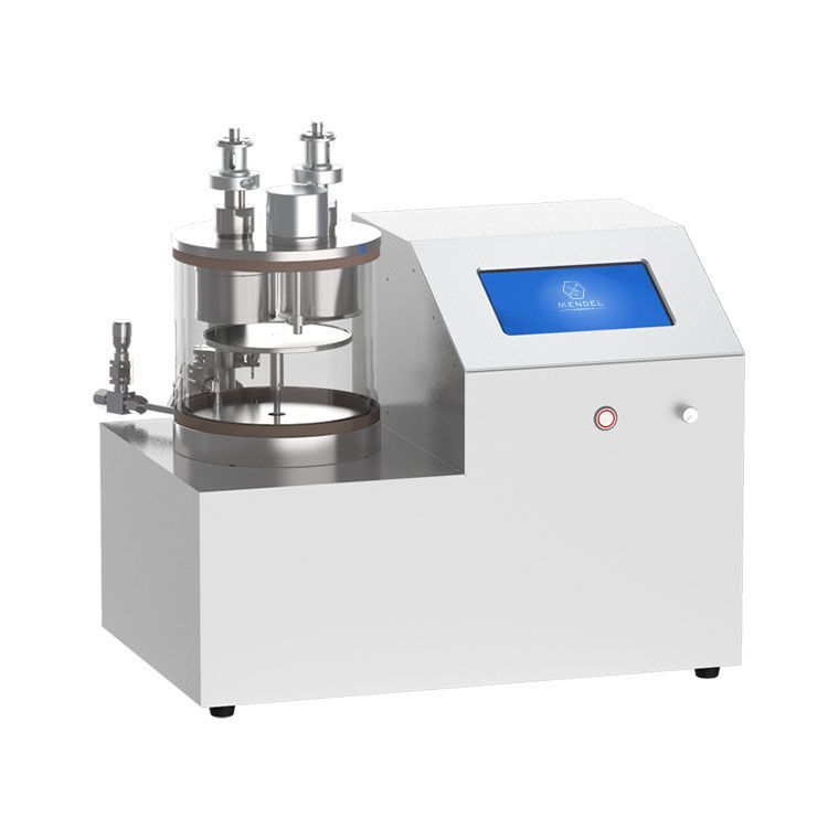 Dual sputter sources plasma sputtering coater with rotary sample stage PSP180G-2TA-RS