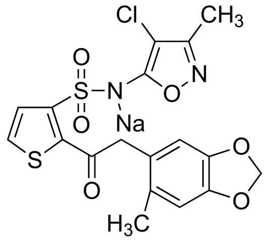 Sitaxentan sodium salt