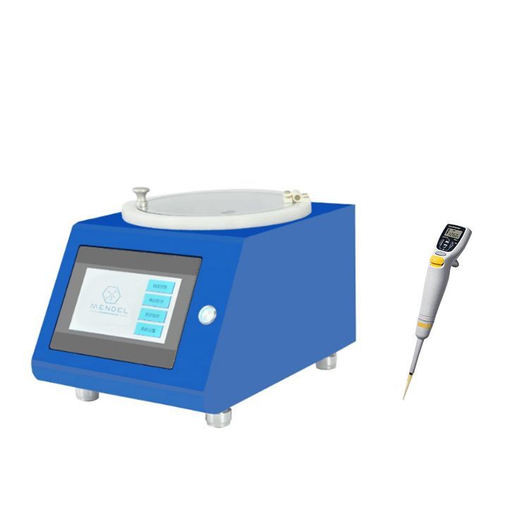 Vacuum touch screen programmable spin coater