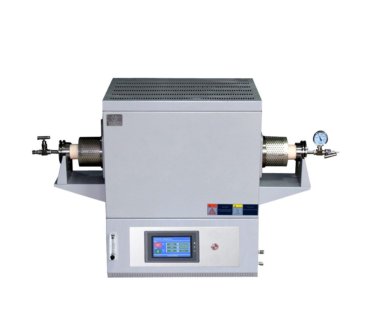 Laboratory 1700℃ Compact Corundum Tube Furnace with 170mm heating zone T1700-50ITS