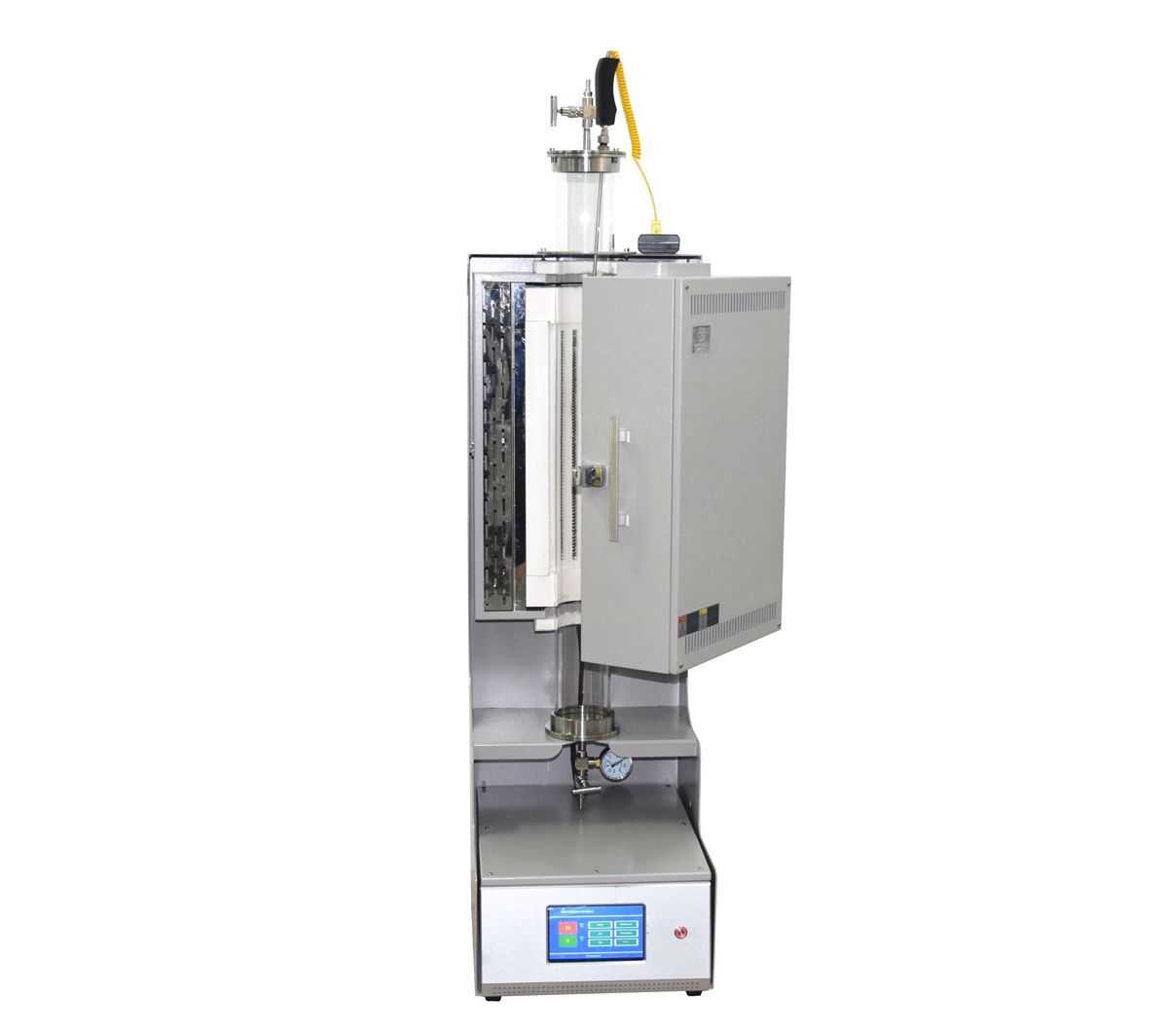 Laboratory 1200℃ Vacuum Vertical Tube Furnace for Fluidized Bed-V1200-60IT